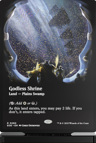 GATHERERS TAVERN MTG EDGE OF ETERNITIES SLABS GODLESS SHRINE SLAB STANDEE