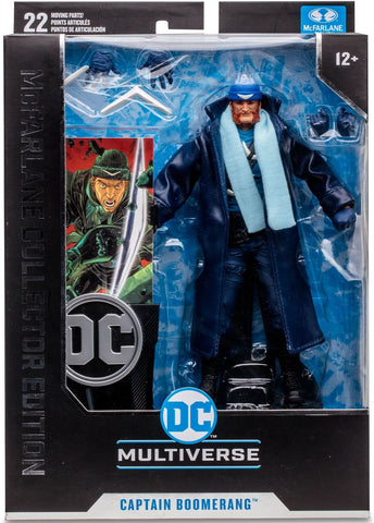 DC MCFARLANE COLLECTOR EDITION 7" WV4 - #13 CAPTAIN BOOMERANG