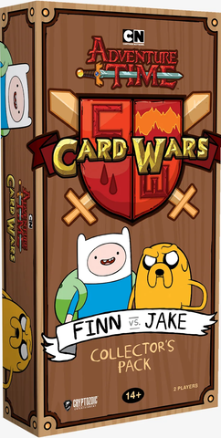 ADVENTURE TIME CARD WARS COLLECTOR'S PACK FINN VS JAKE