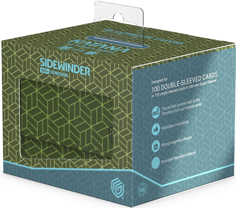 UG DECK CASE SIDEWINDER 100+ SHOGUN'S JOURNEY II SHIPPOU GREEN/LIGHT BLUE