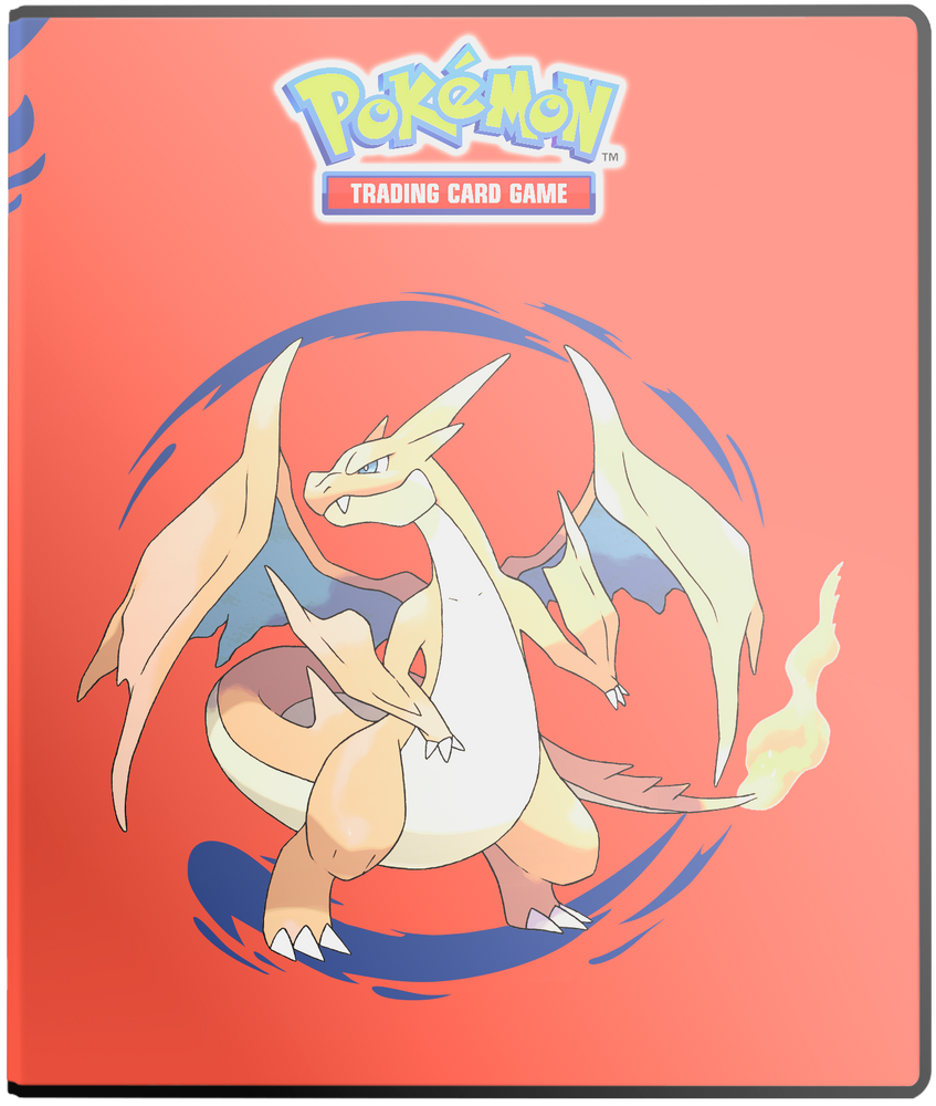 UP ALBUM 2" POKEMON MEGA CHARIZARD X & MEGA CHARIZARD Y