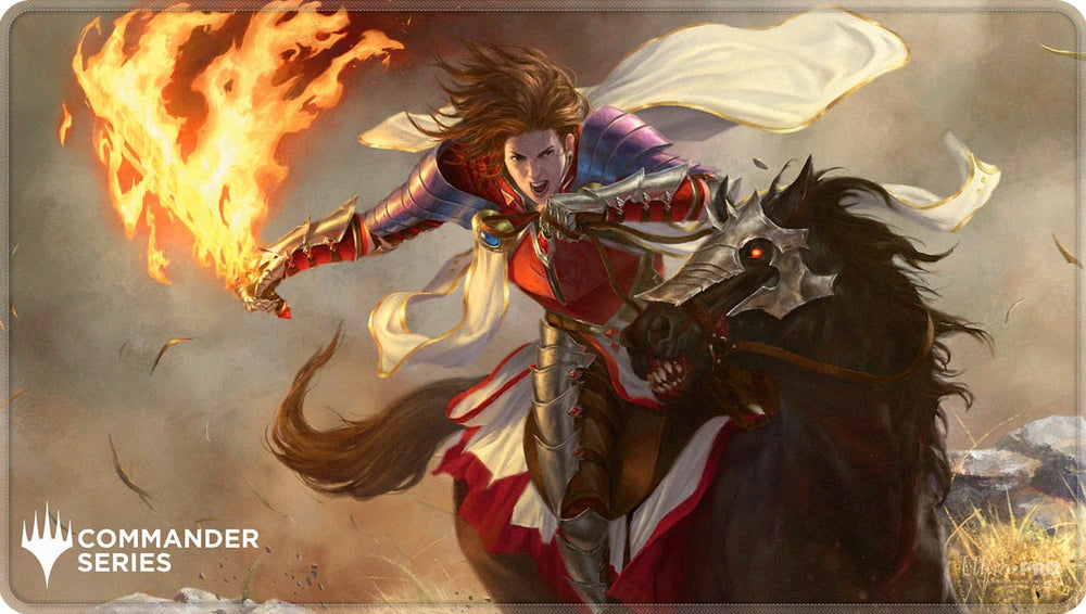 UP PLAYMAT MTG COMMANDER SERIES FAN VOTE 3 SYR GWYN STITCHED