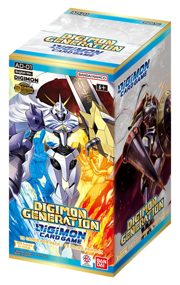 DIGIMON CG AD-01 ADVANCED BOOSTER DIGIMON GENERATION BOX