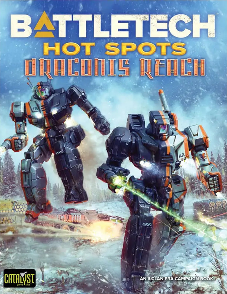 BATTLETECH HOT SPOTS DRACONIS REACH CAMPAIGN BOOK