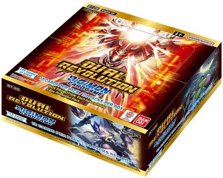 DIGIMON CG BT-25 DUAL REVOLUTION BOOSTER BOX