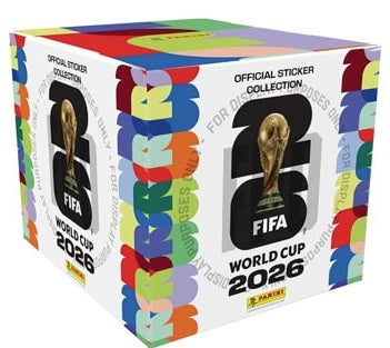 PANINI WORLD CUP SOCCER 2026 STICKER BOX
