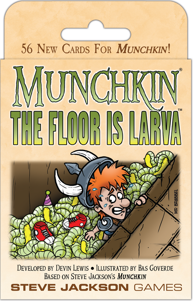 MUNCHKIN THE FLOOR IS LARVA