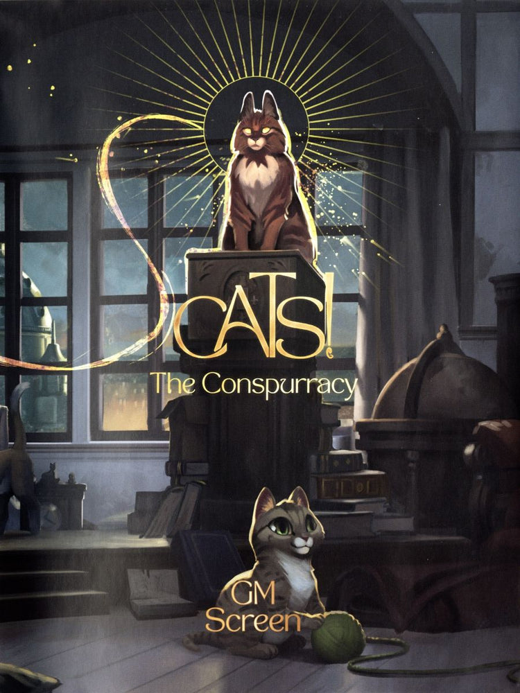 CATS! THE CONSPURRACY GM SCREEN