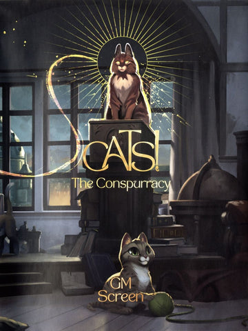 CATS! THE CONSPURRACY GM SCREEN