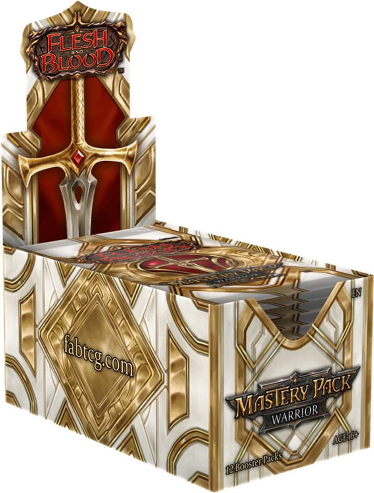 FLESH AND BLOOD MASTERY PACK WARRIOR BOOSTER BOX