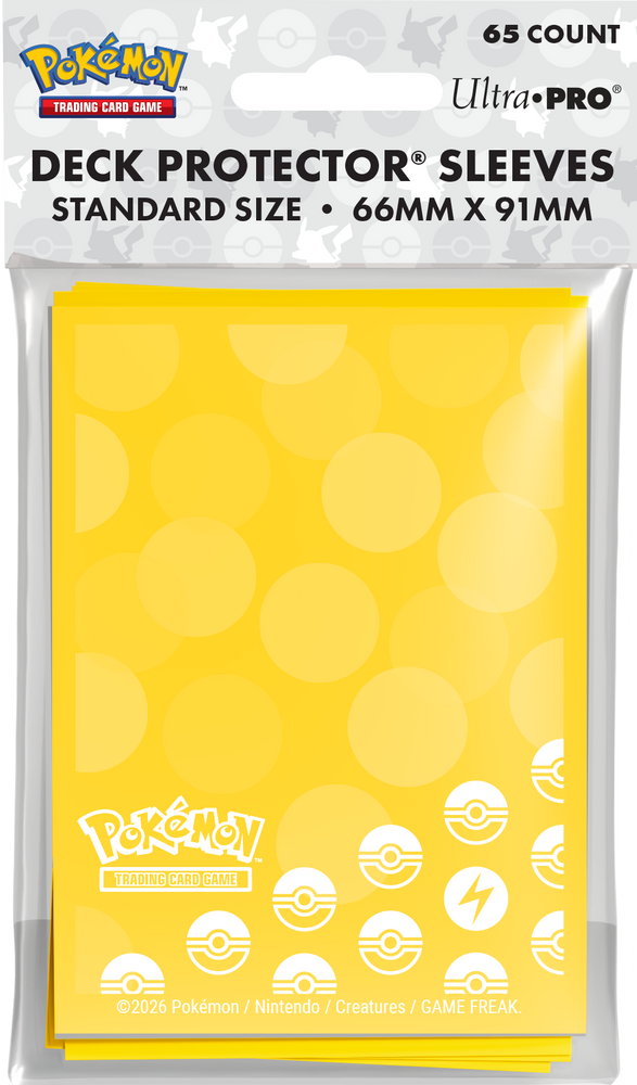 UP D-PRO POKEMON ENERGY LIGHTNING TYPE 65CT