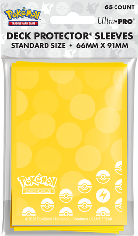 UP D-PRO POKEMON ENERGY LIGHTNING TYPE 65CT