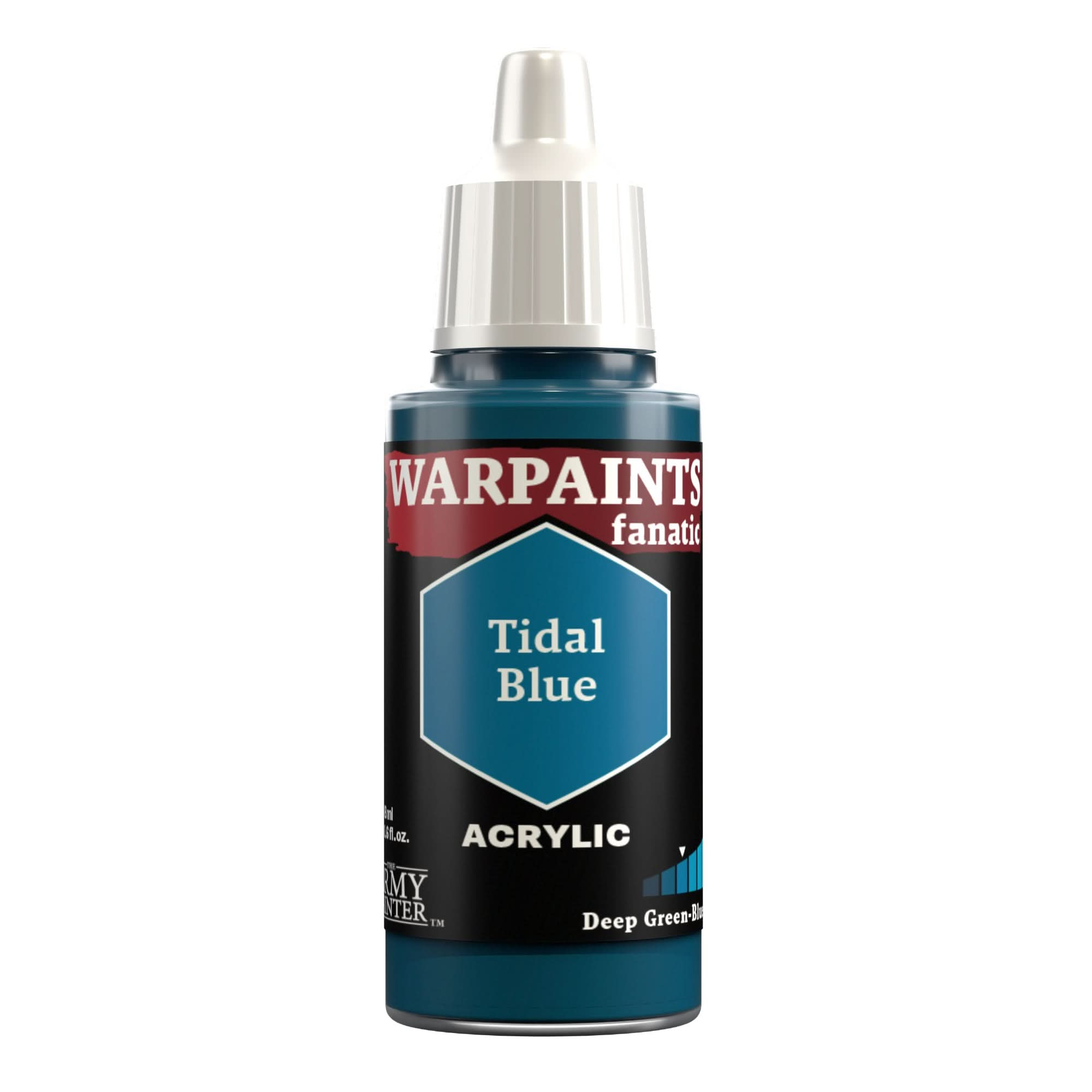 THE ARMY PAINTER WARPAINTS: FANATIC ACRYLIC TIDAL BLUE