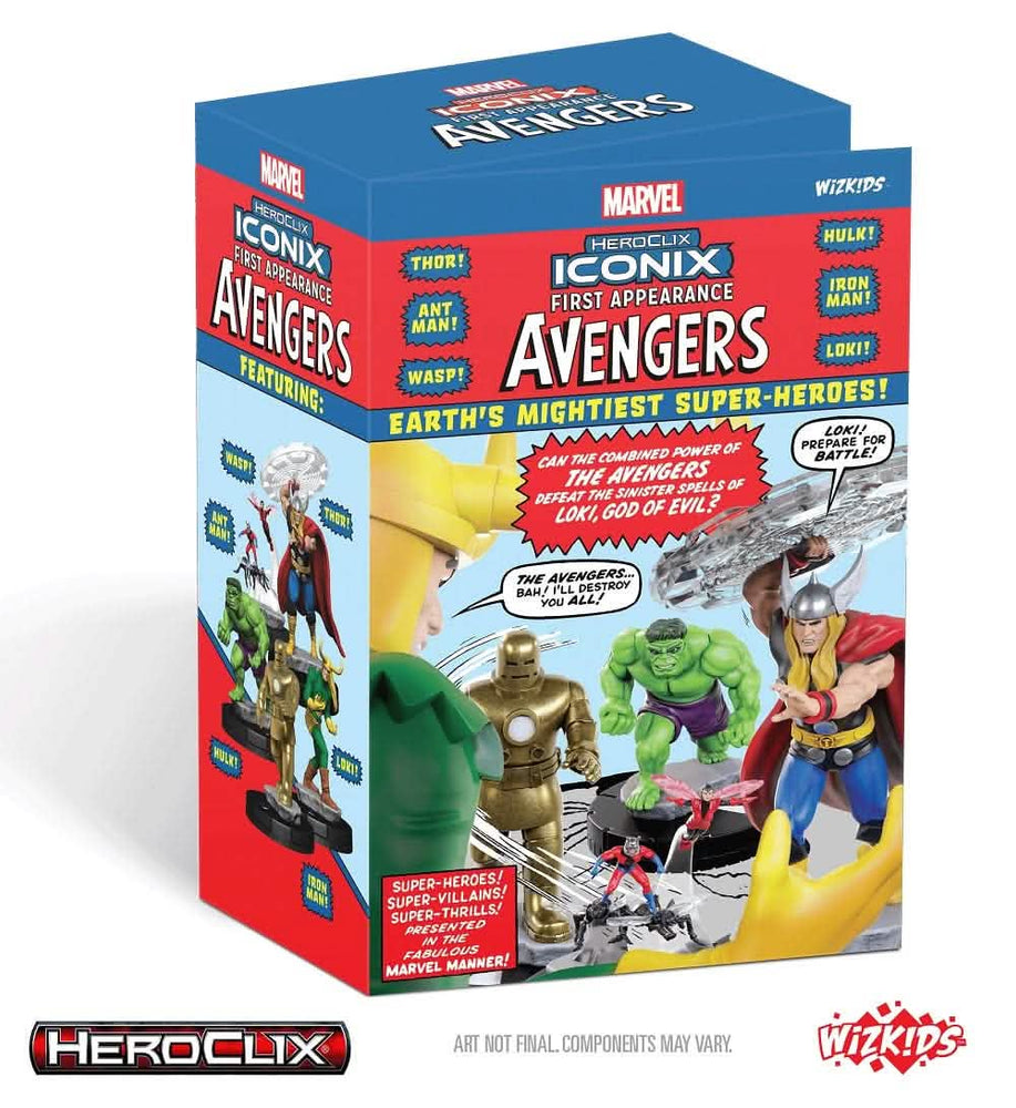 MARVEL HC ICONIX FIRST APPEARANCE AVENGERS
