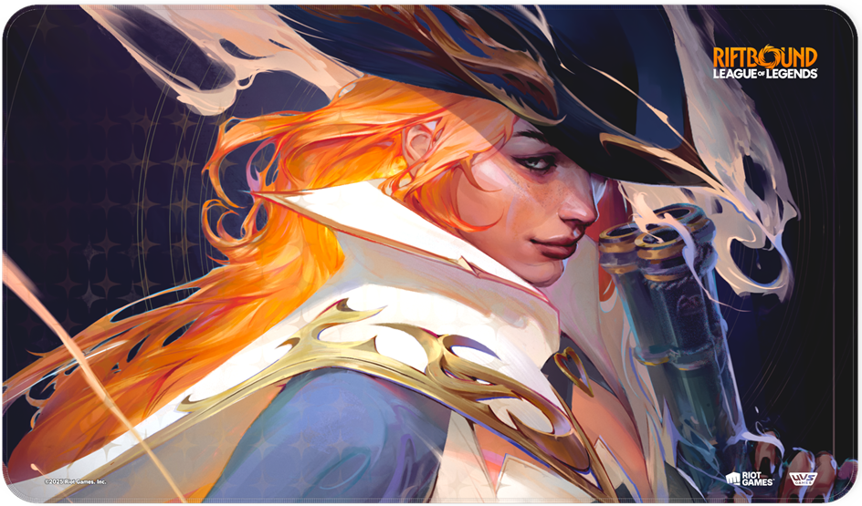 RIFTBOUND LEAGUE OF LEGENDS TCG ORIGINS PLAYMAT MISS FORTUNE