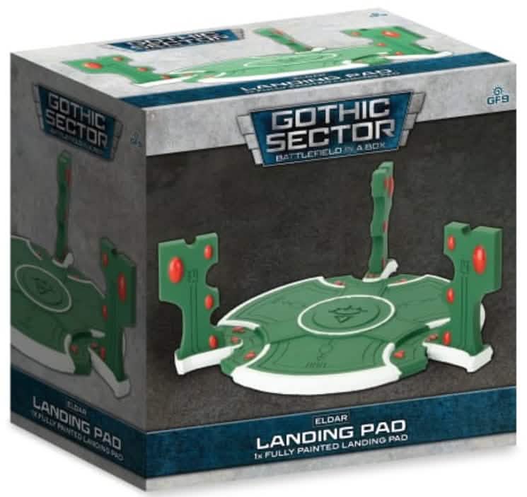 BATTLEFIELD IN A BOX: GOTHIC SECTOR ELDAR LANDING PAD