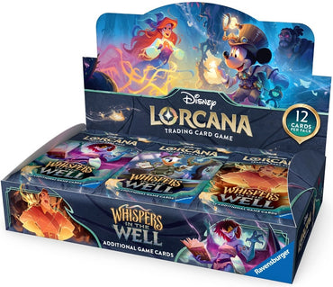 DISNEY LORCANA SET 10 WHISPERS IN THE WELL BOOSTER BOX (LIMIT 1)