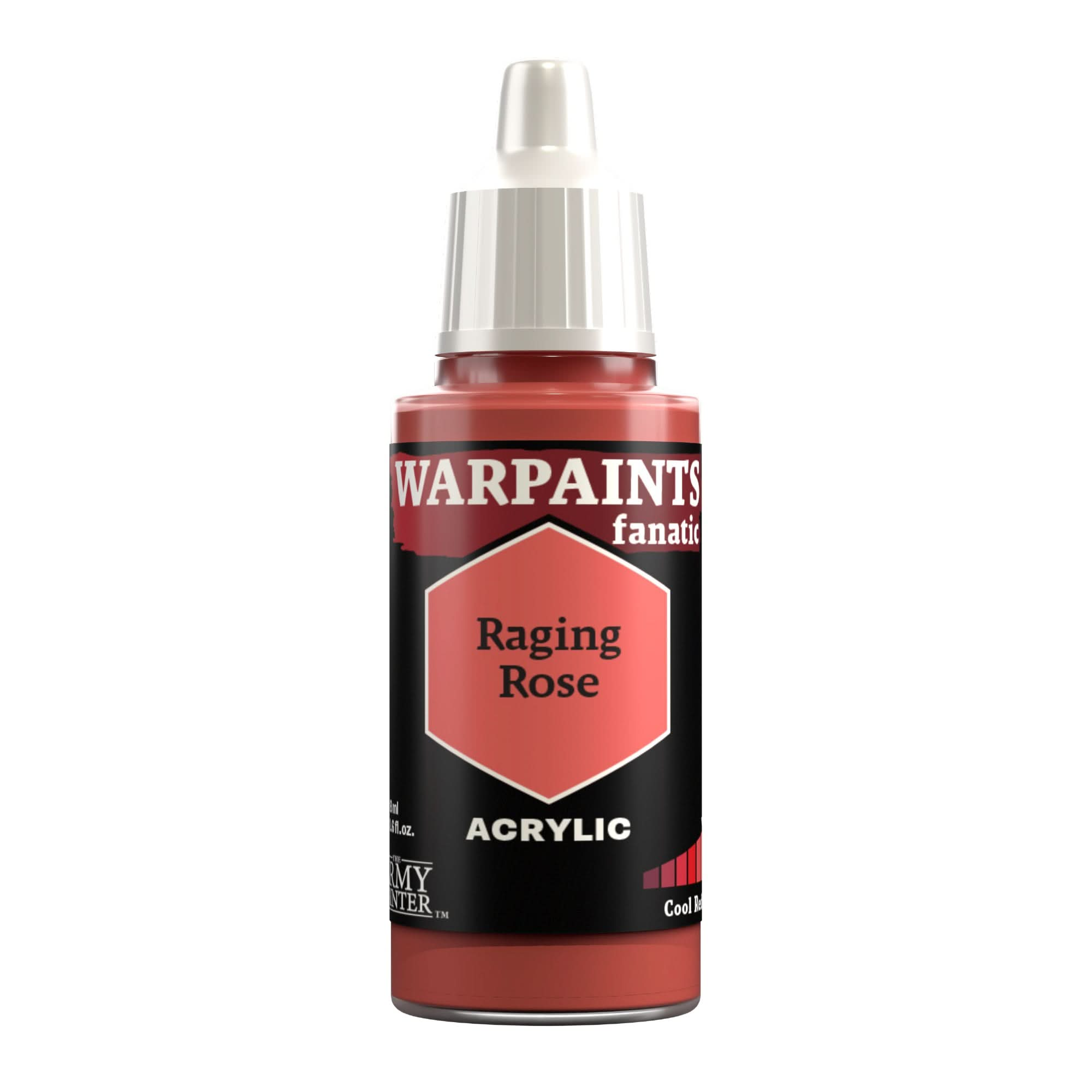 THE ARMY PAINTER WARPAINTS: FANATIC ACRYLIC RAGING ROSE