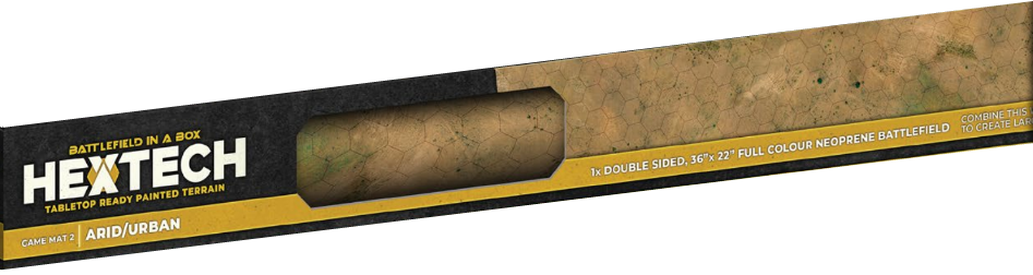 BATTLEFIELD IN A BOX: HEXTECH GAME MAT V2 DOUBLE-SIDED