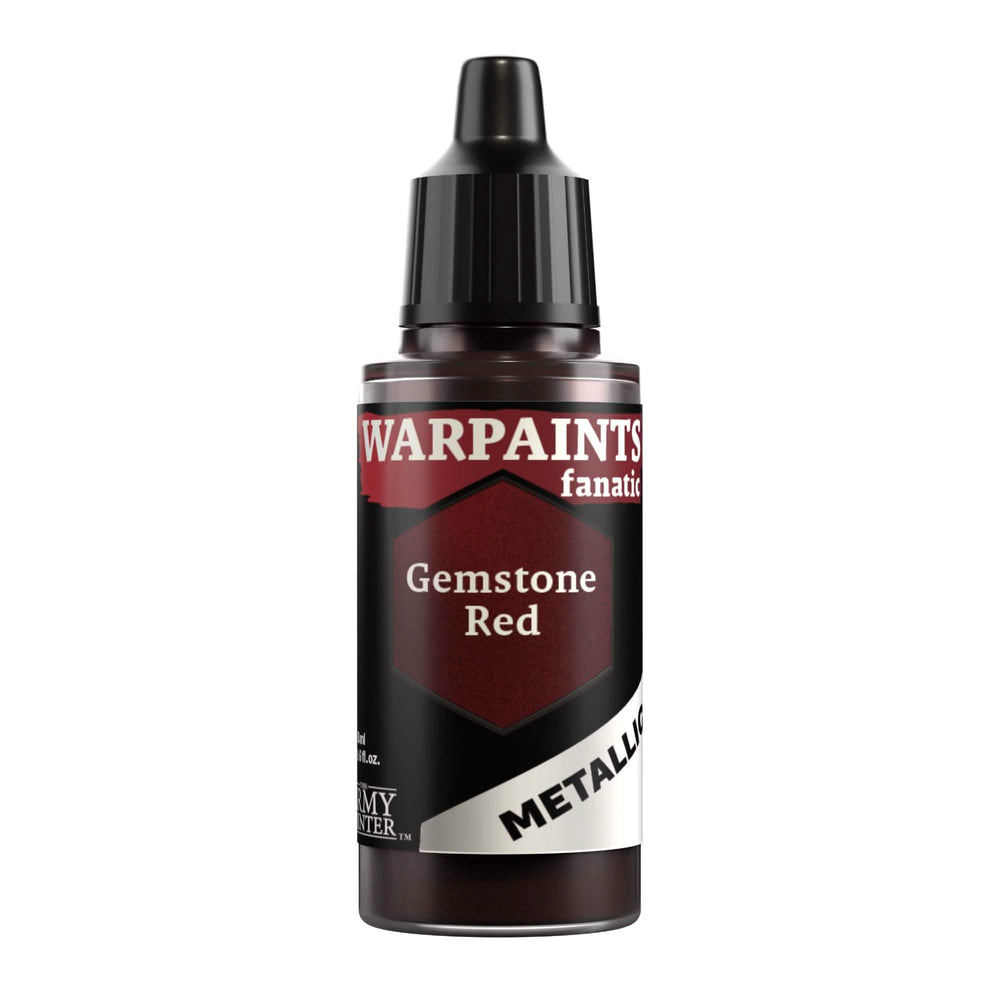 THE ARMY PAINTER WARPAINTS: FANATIC METALLICS GEMSTONE RED