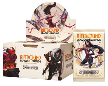 RIFTBOUND LEAGUE OF LEGENDS TCG SPIRITFORGED BOOSTER DISPLAY (LIMIT 1) ^ PRE ORDER FEB 13/26