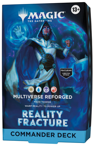 MTG REALITY FRACTURE COMMANDER DECK PRE ORDER ^ SEPT 25/26