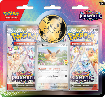 POKEMON SV8.5 PRISMATIC EVOLUTIONS 2-PACK BLISTER PRE ORDER ^ FEB 21/25