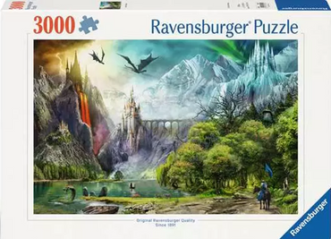 REIGN OF DRAGONS 3000 PIECE PUZZLE