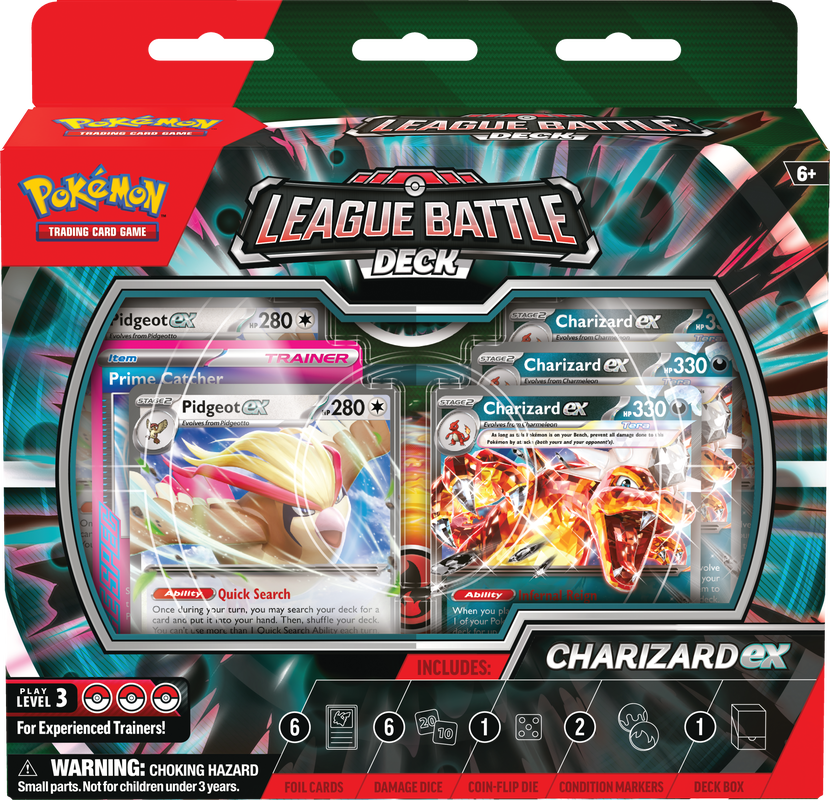 POKEMON LEAGUE BATTLE DECK CHARIZARD EX