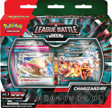 POKEMON LEAGUE BATTLE DECK CHARIZARD EX