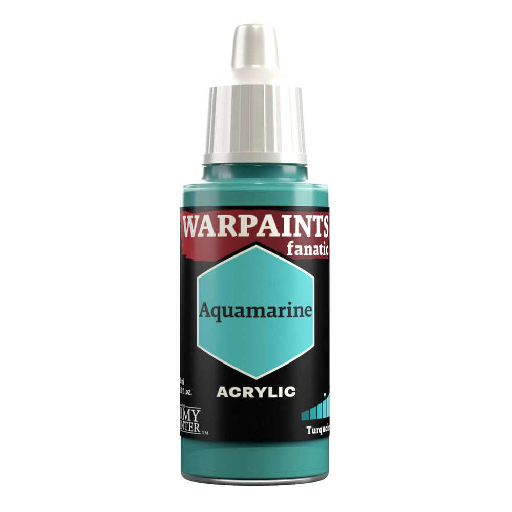 THE ARMY PAINTER WARPAINTS: FANATIC ACRYLIC AQUAMARINE