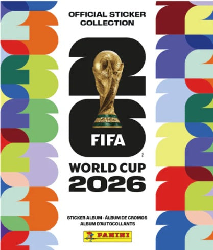 PANINI WORLD CUP SOCCER 2026 STICKER ALBUM