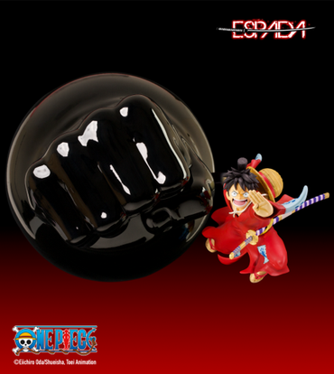 ONE PIECE MONKEY D LUFFY 1/8 SCALE WALL ART STATUE