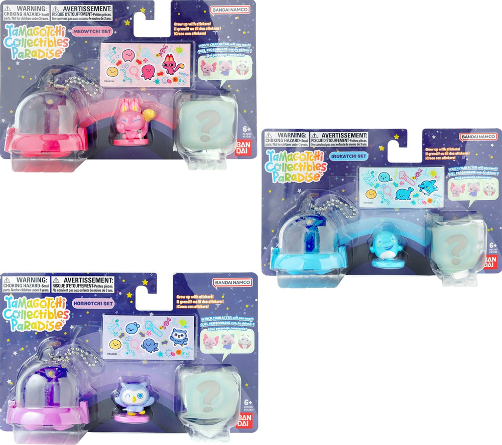 TAMAGOTCHI COLLECTIBLES FIGURE SET ASSORTMENT