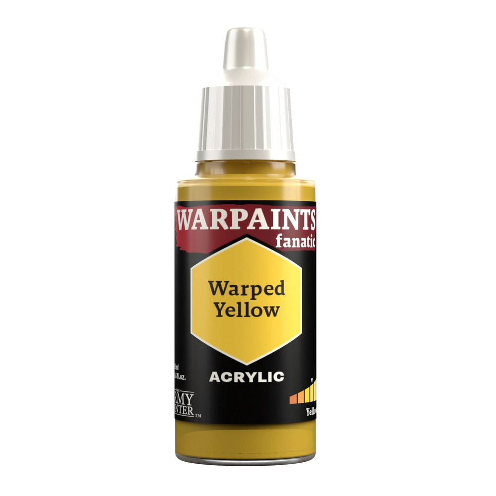 THE ARMY PAINTER WARPAINTS: FANATIC ACRYLIC WARPED YELLOW