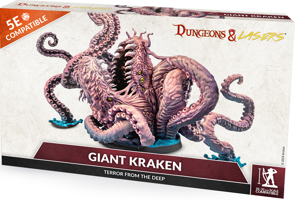 DUNGEONS AND LASERS GIANT KRAKEN