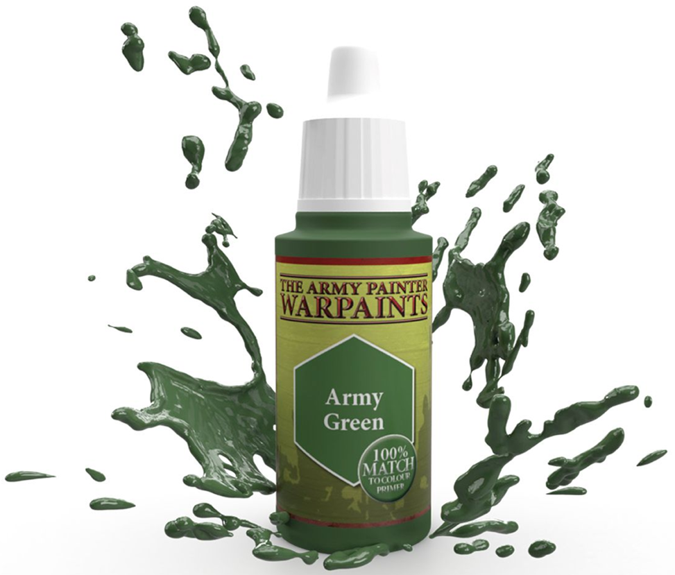 THE ARMY PAINTER WARPAINTS: ARMY GREEN