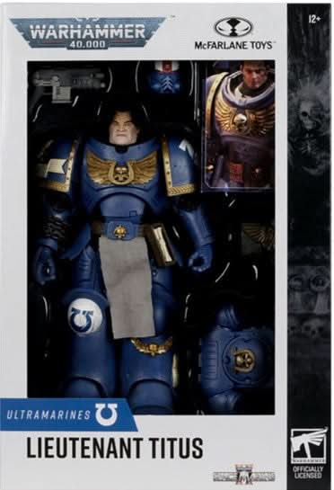 MCFARLANE WARHAMMER 40000 7" FIG WV10 - LIEUTENANT TITUS