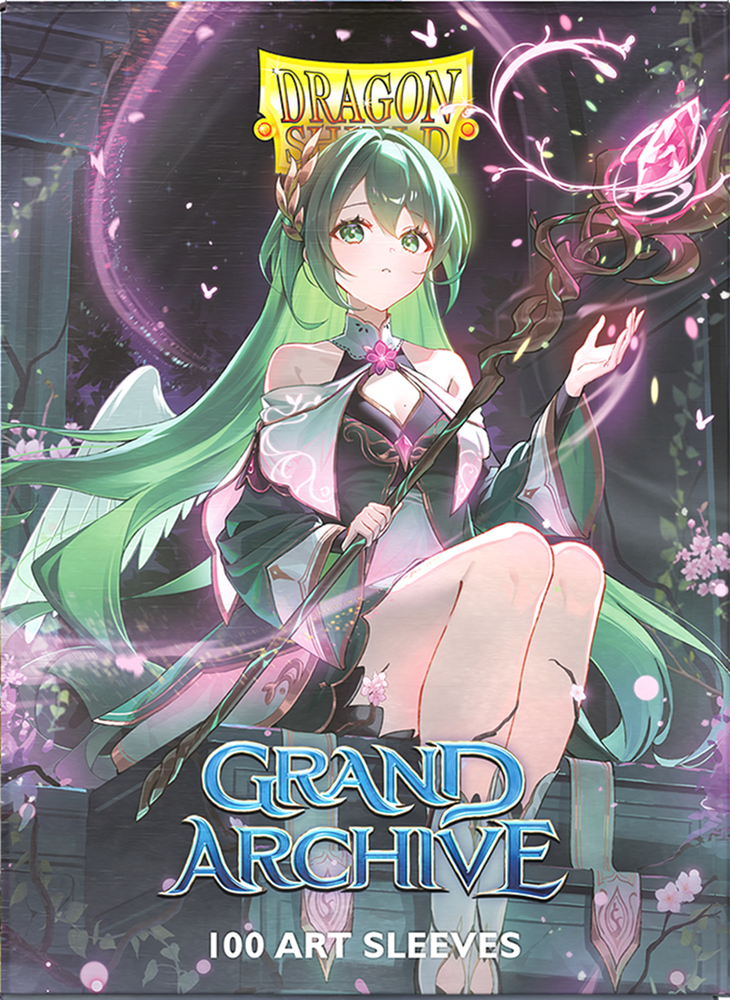 DRAGON SHIELD SLEEVES GRAND ARCHIVE ARIEL, ARCHANGEL OF NATURA 100CT