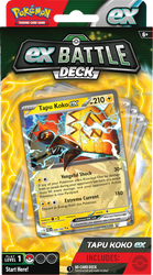 POKEMON ex BATTLE DECK TAPU KOKO/ IRON LEAVES