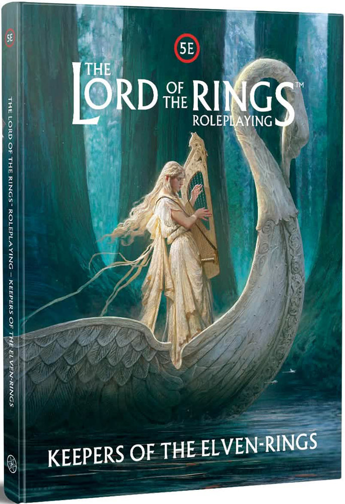 THE LORD OF THE RINGS RPG 5E KEEPERS OF THE ELVEN-RINGS HC