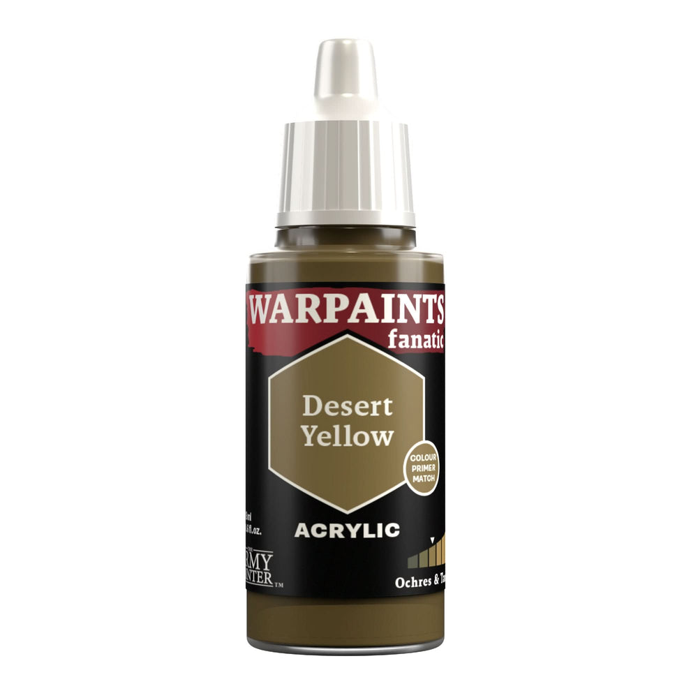 THE ARMY PAINTER WARPAINTS: FANATIC ACRYLIC DESERT YELLOW