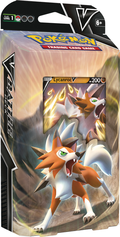 POKEMON BATTLE DECKS LYCANROC VS CORVIKNIGHT
