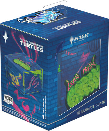 UG DECK CASE SIDEWINDER 133+ XENOSKIN MTG TEENAGE MUTANT NINJA TURTLES SEWER WALLS