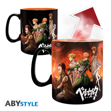 BERSERK MUG HEAT CHANGE GUTS AND TRAVELING PARTY
