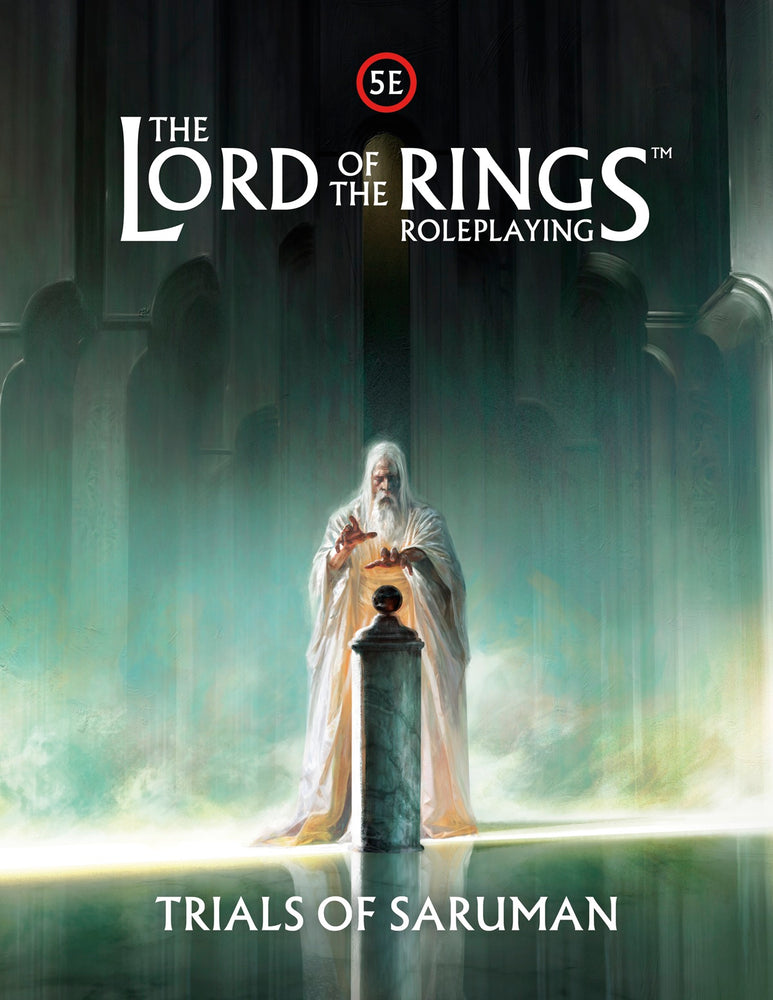 THE LORD OF THE RINGS RPG 5E TRIALS OF SARUMAN HC