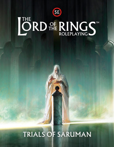 THE LORD OF THE RINGS RPG 5E TRIALS OF SARUMAN HC