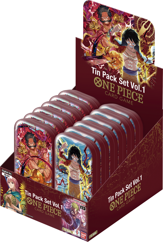 ONE PIECE CG TS01 TIN PACK SET VOL 01