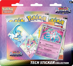 POKEMON SV8.5 PRISMATIC EVOLUTIONS TECH STICKER COLLECTION PRE ORDER ^ JAN 17/25