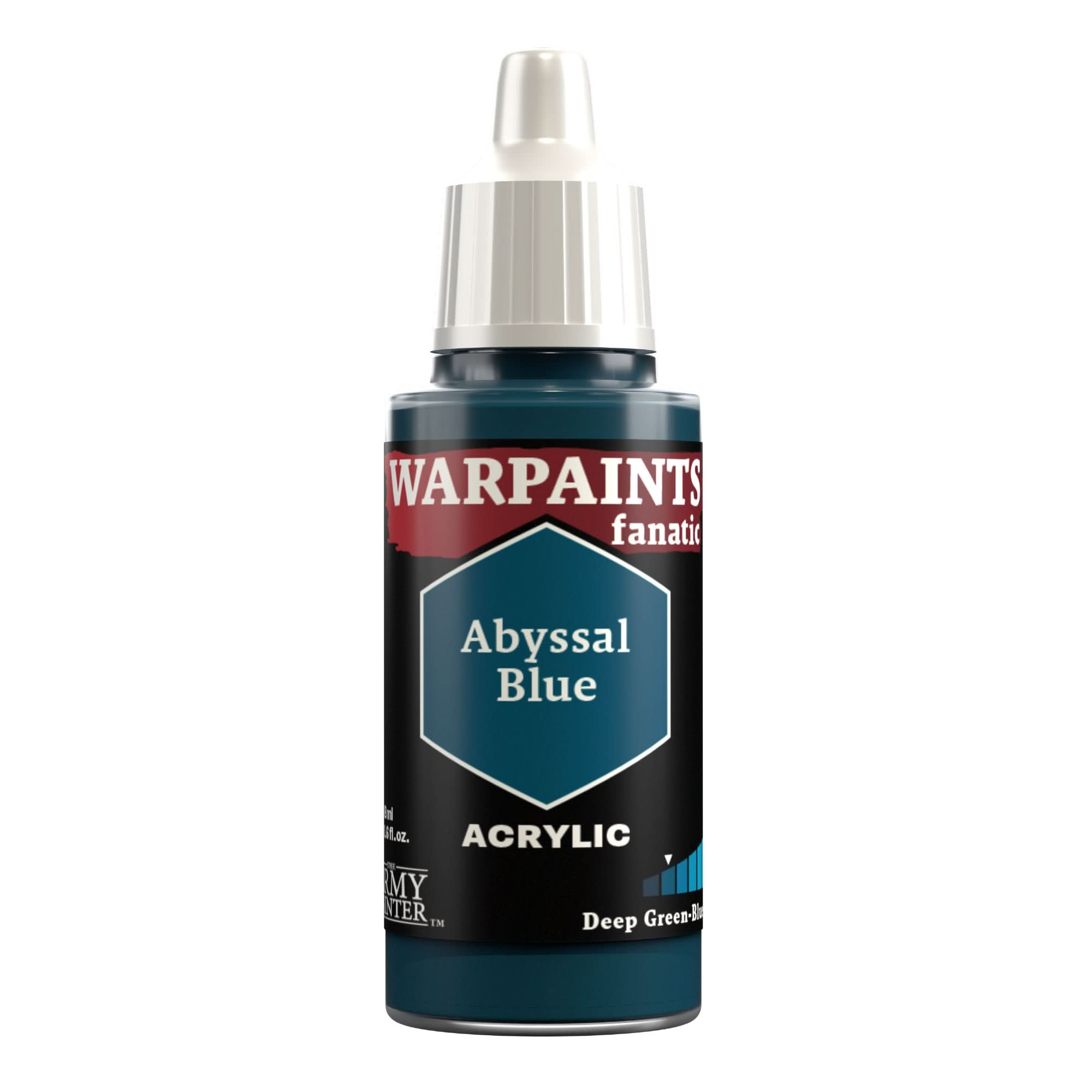 THE ARMY PAINTER WARPAINTS: FANATIC ACRYLIC ABYSSAL BLUE